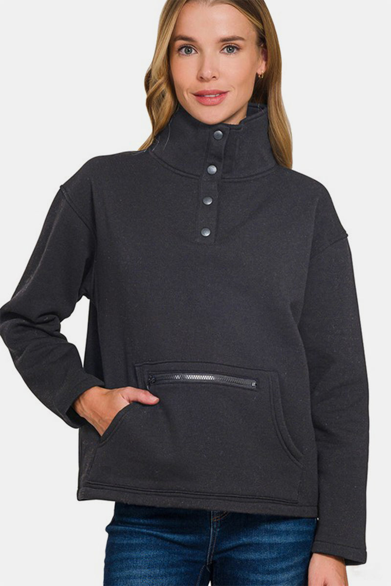 Turtleneck Sweatshirt