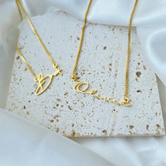 Personalized Gold Necklace