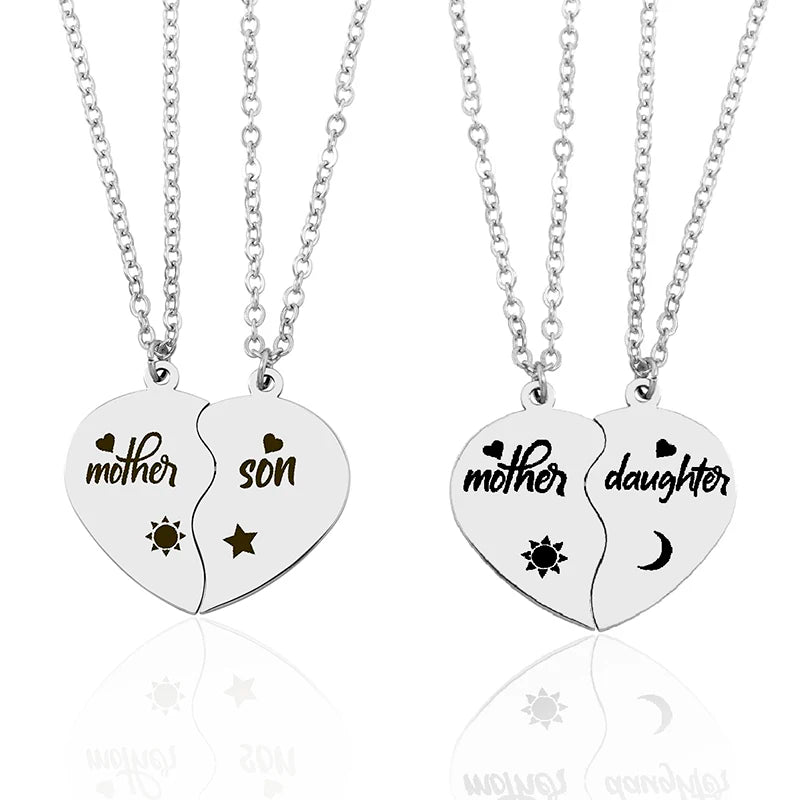 Mom Puzzle Necklace