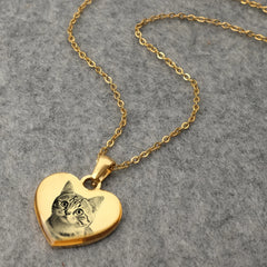 Personalized Photo Necklace