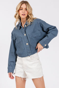 Cropped Denim Jacket