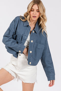 Cropped Denim Jacket